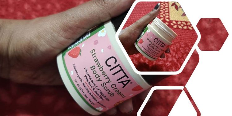 CITTA Strawberry Creamy Body Scrub