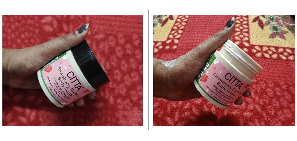 First Impressions CITTA Strawberry Creamy Body Scrub