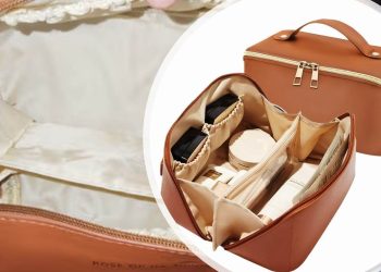 Matra Brown Leather Vanity