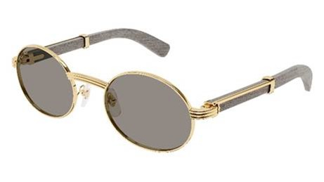 Cartier Oval Full Rim Sunglasses