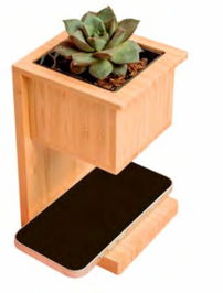 Alder Wireless Charger & Planter
