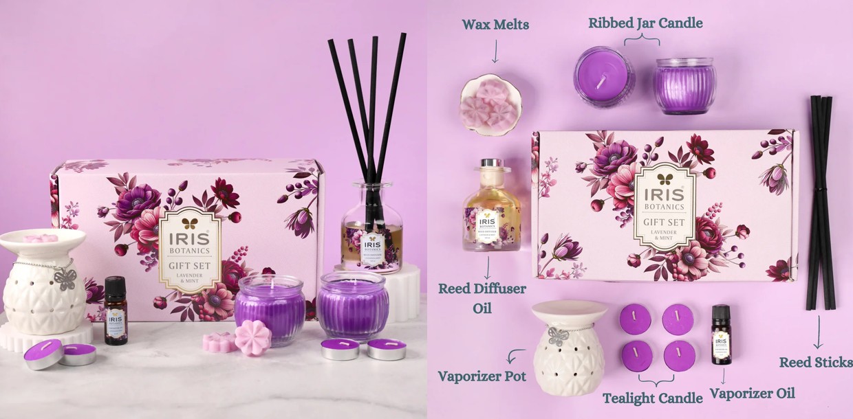 the Botanics Lavender Mint Gift Set
