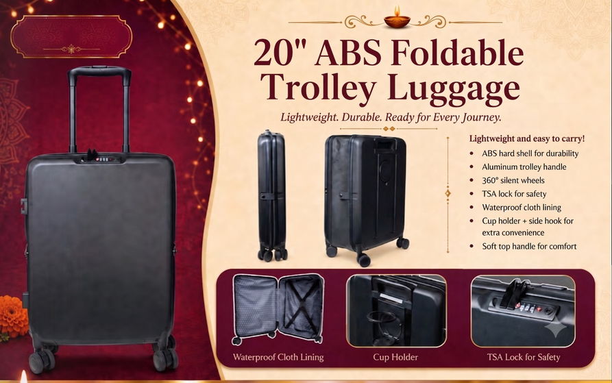 Boardroom Foldable Trolley