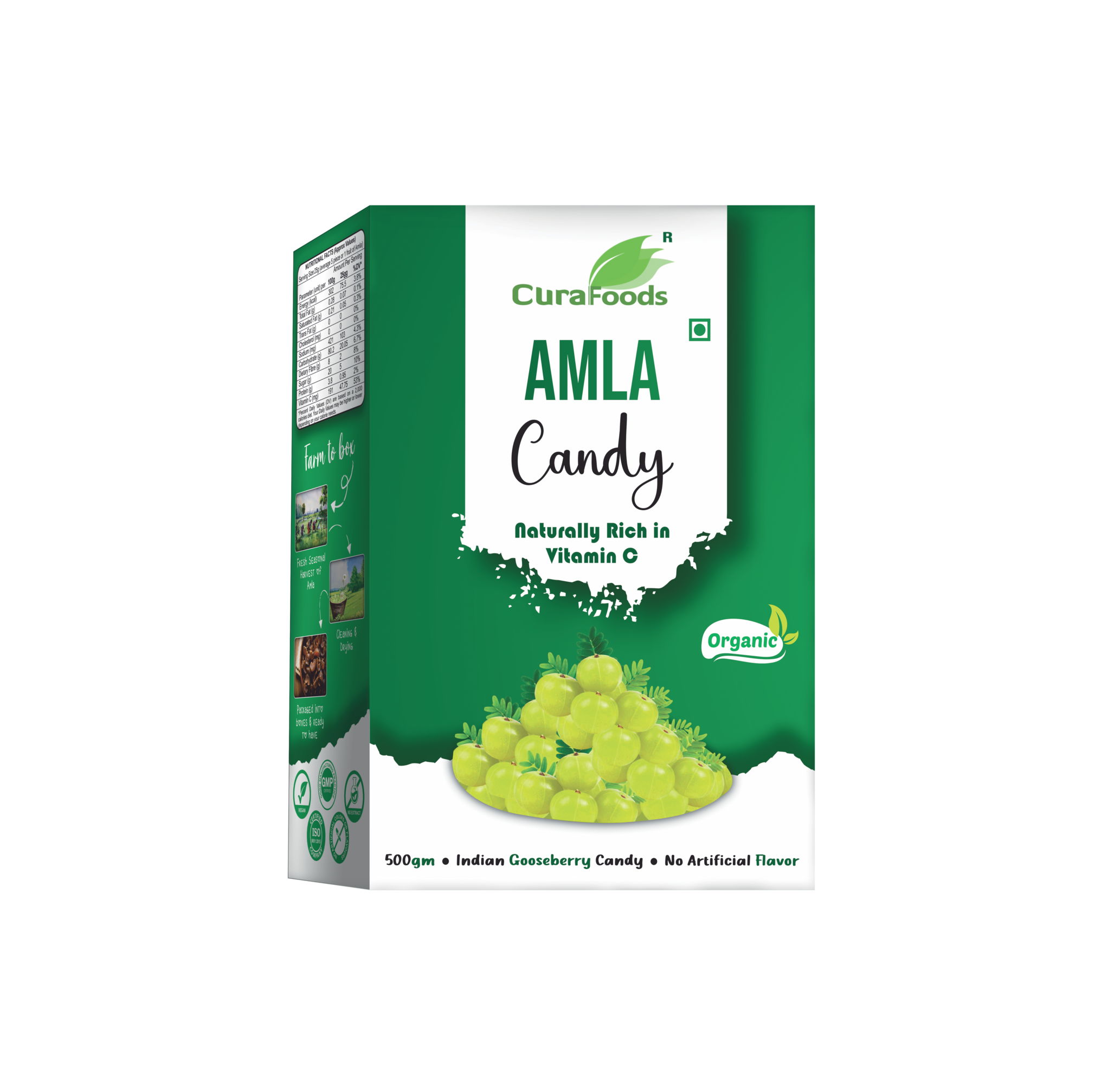 CuraFoods Amla Candy (Sweet Flavor)