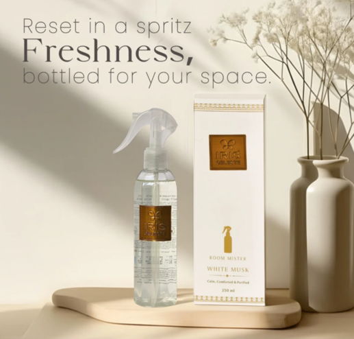 IRIS Celeste White Musk Room Mister